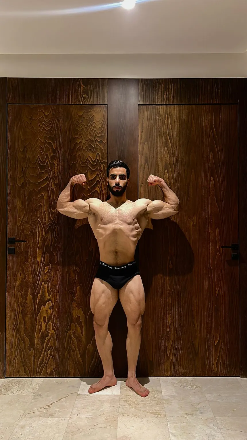 Fitness coach Morad — physique after transformation